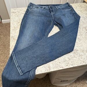 Silver Jeans Women's Blue Jeans-girlfriend